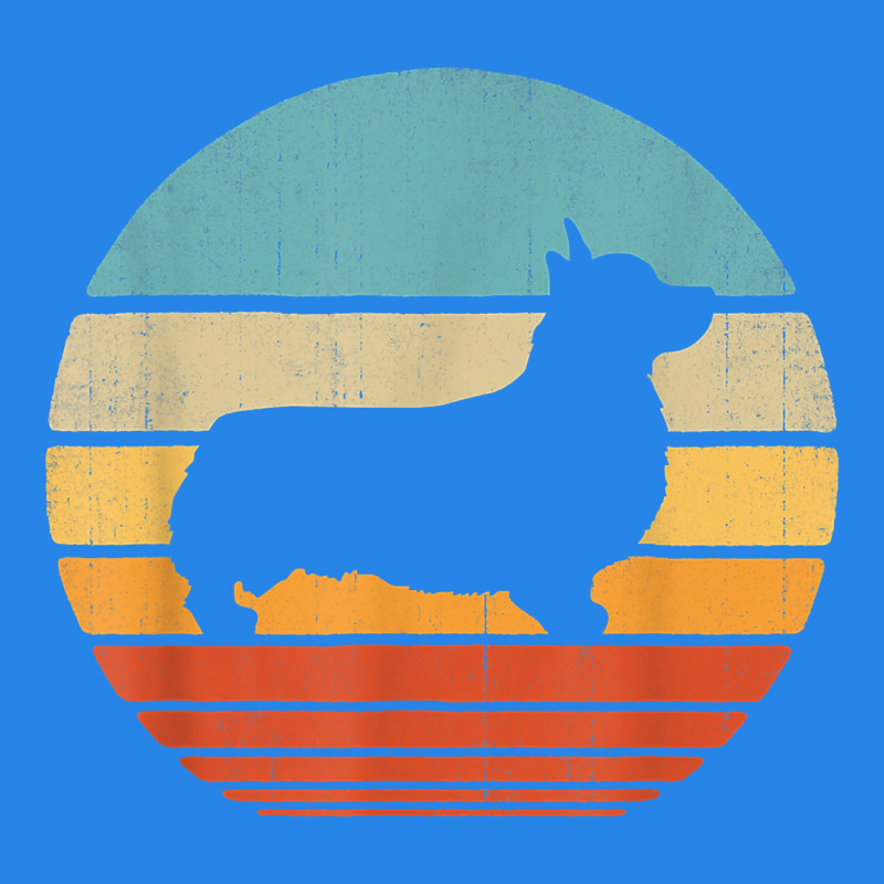 Corgi Retro Vintage 60s 70s Sunset Dog Lovers Men Women T Shirt Premium Hoodie by linhVisuals | Teevron