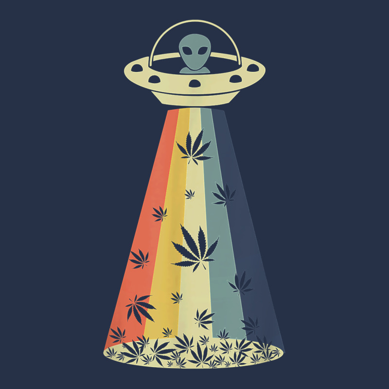 Vintage Alien Weed Pot Leaf Ufo Abduction Marijuana Cannabis T Shirt Premium Hoodie by linhVisuals | Teevron