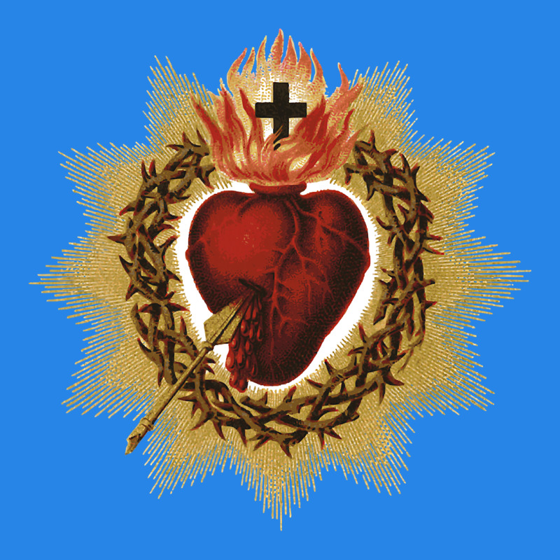 Sacred Heart Of Jesus Catholic Devotion T Shirt Premium Hoodie by linhVisuals | Teevron