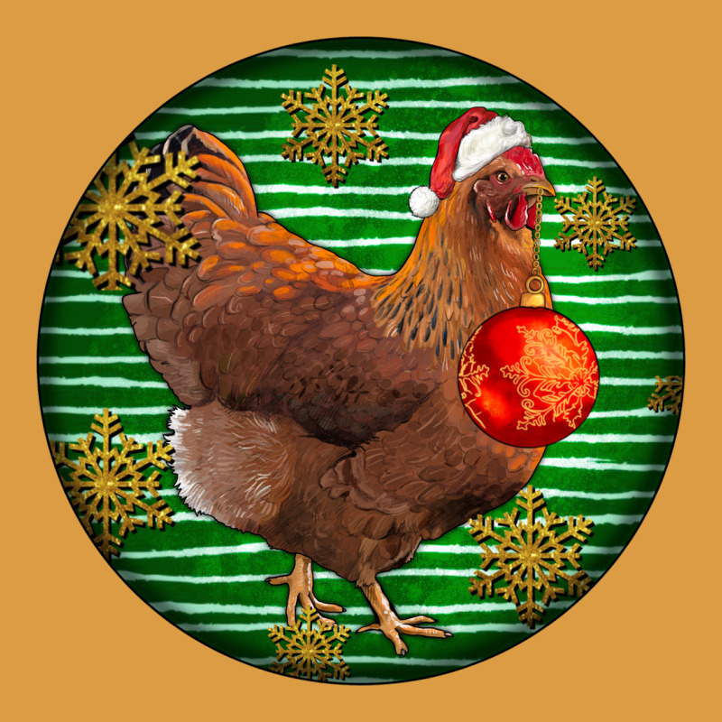 New Hampshire Red Chicken Christmas Urban Heavy Tee by LillyAllenDesigns | Teevron