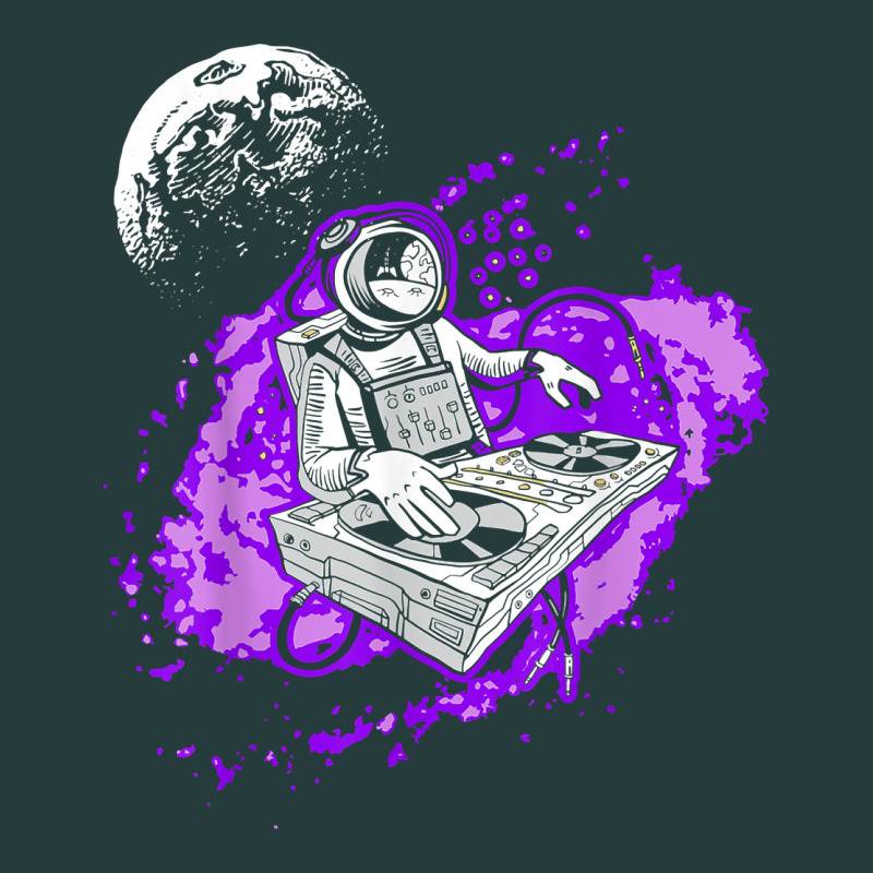 Techno Astronaut Electronic Music Rave Festival Raver T Shirt Premium Hoodie by linhVisuals | Teevron