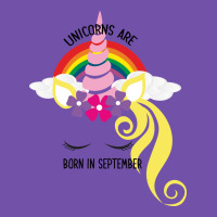 Unicorns Are Born In September Premium Sweatshirt | Teevron