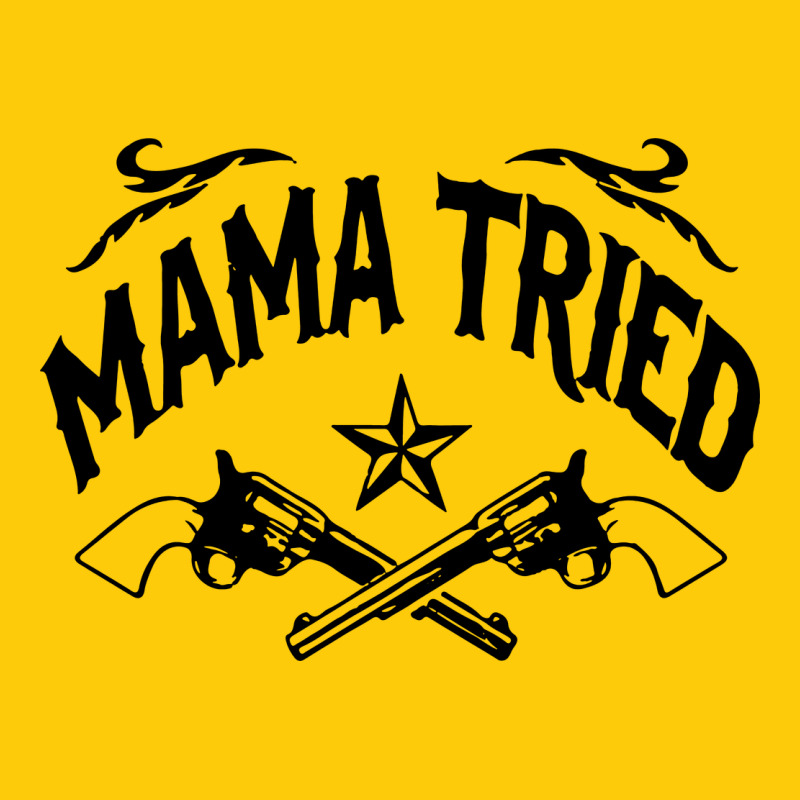Mama Tried Guns Premium Hoodie by linhVisuals | Teevron