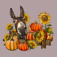 Donkey Sunflower And Pumpkin Farm Vintage Hoodie | Teevron