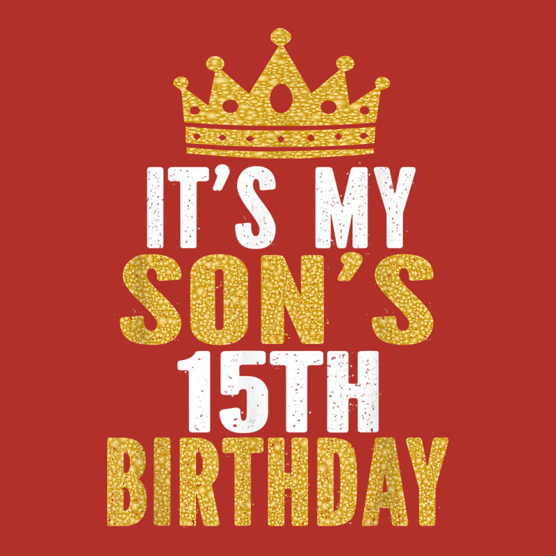 It's My Son's 15th Birthday 15 Years Old Boy T Shirt Premium Hoodie by linhVisuals | Teevron