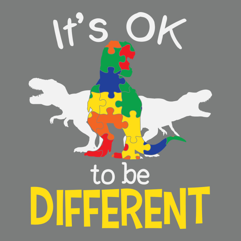 It’s Ok To Be Different Autism Dinosaur Premium Hoodie by linhVisuals | Teevron
