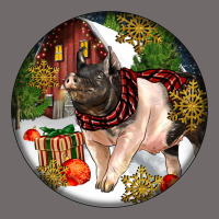 Hampshire Sow Pig Christmas Urban Heavy Tee | Teevron