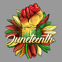Juneteenth Fist Sunflower Vintage Hoodie | Teevron
