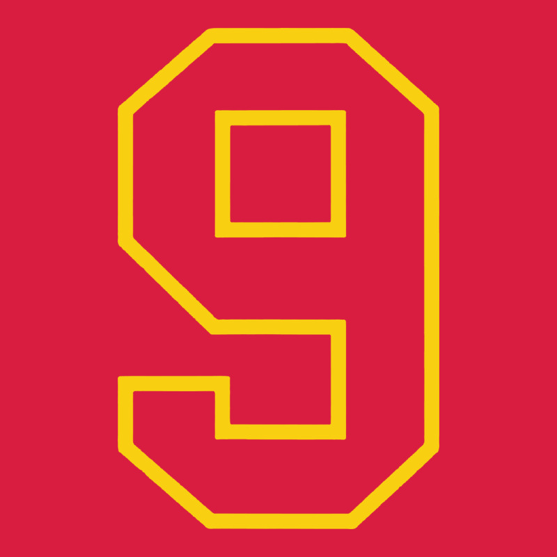 Number #9 Sports Jersey Uniform Premium Hoodie by linhVisuals | Teevron