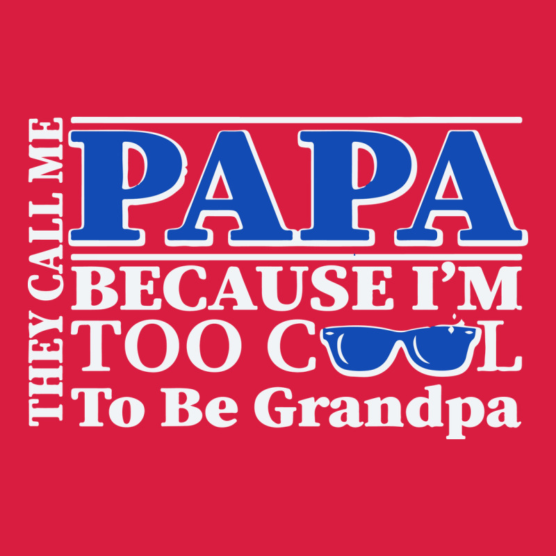 They Call Me Papa Because I'm Too Cool To Be Grandpa Premium Hoodie by linhVisuals | Teevron
