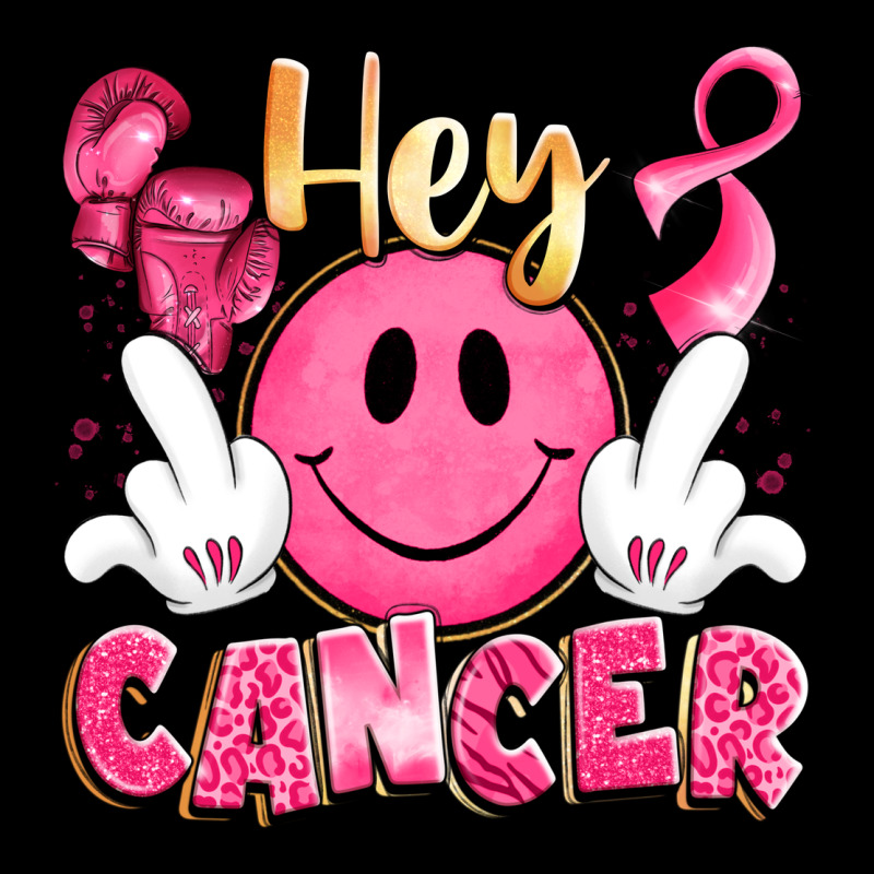 Hey Cancer With Middle Fingers Premium Tee by LillyAllenDesigns | Teevron