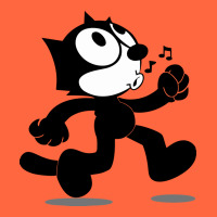 Felix The Black Cat Music Premium Hoodie | Teevron