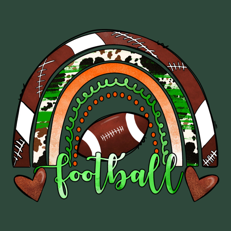 Football Rainbow Zipper Hoodie by RanaPortraitStore | Teevron