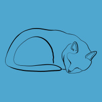Sleeping Cat Line Art Premium Hoodie | Teevron