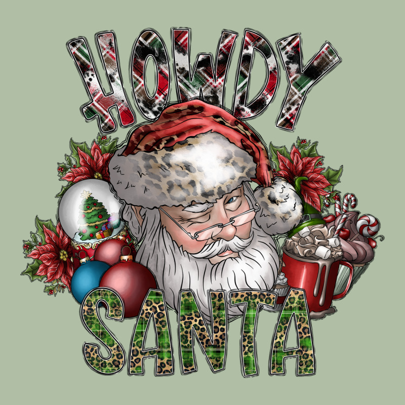 Howdy Santa Urban Heavy Tee by SublimationCraftShop | Teevron