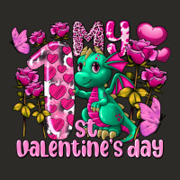 My First Valentine's Day Dragon Heavy Core Tee | Teevron