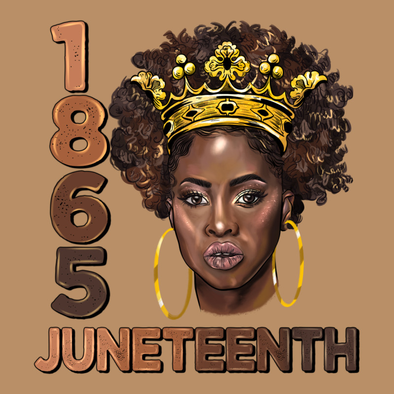 1865 Juneteenth Black Women Vintage Hoodie by BarkalooDesign | Teevron