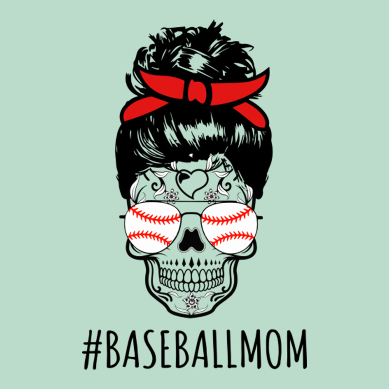Baseball Mom Skull Premium Hoodie by linhVisuals | Teevron