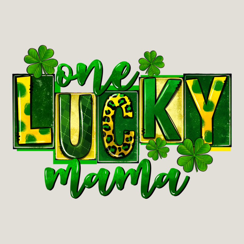 One Lucky Mama St Patricks Heavy Core Tee by FaDigitalArtStudio | Teevron
