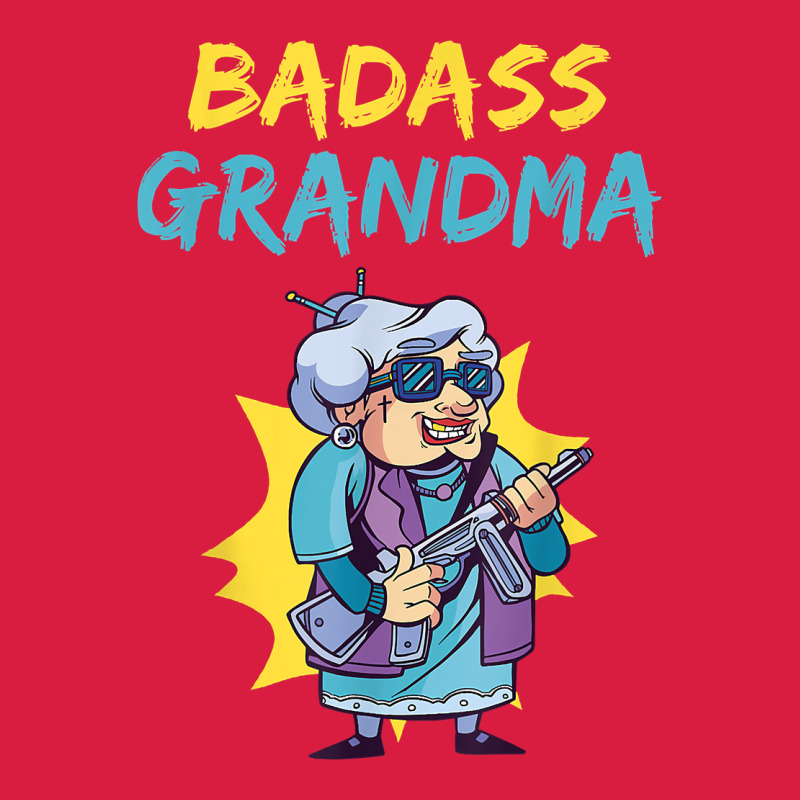 Badass Grandma Family Mother Grandma T Shirt Premium Hoodie by linhVisuals | Teevron