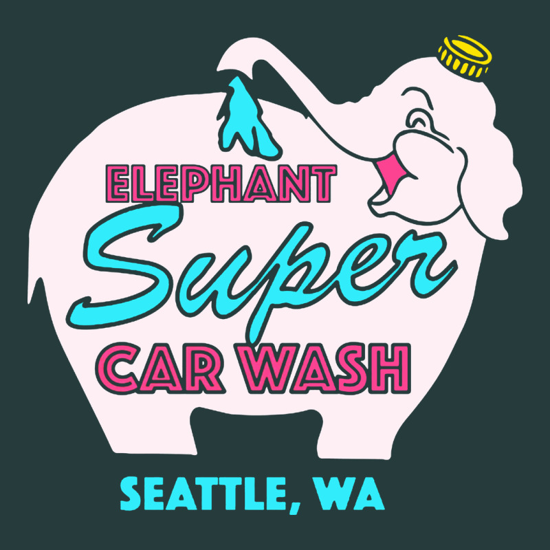 Pink Elephant Car Wash Premium Hoodie by linhVisuals | Teevron