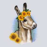 Sunflower Baby Donkey Zipper Hoodie | Teevron