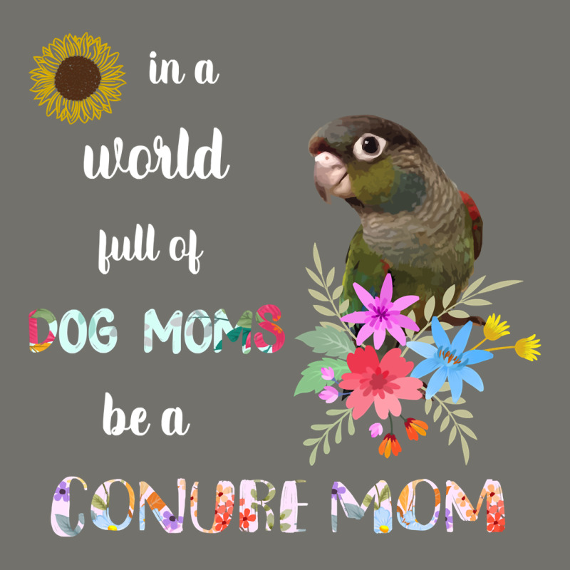 Funny Be A Green Cheek Conure Parrot Bird Mom Mother Sweatshirt Premium Hoodie by linhVisuals | Teevron