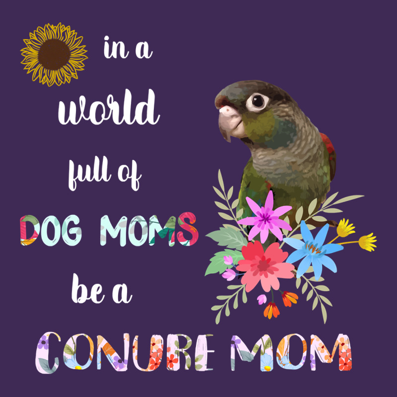 Funny Be A Green Cheek Conure Parrot Bird Mom Mother Sweatshirt Premium Hoodie by linhVisuals | Teevron