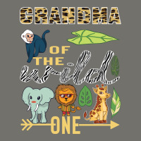 Grandma Of The Wild One Zoo Mother Birthday Safari Jungle Long Sleeve Premium Hoodie | Teevron
