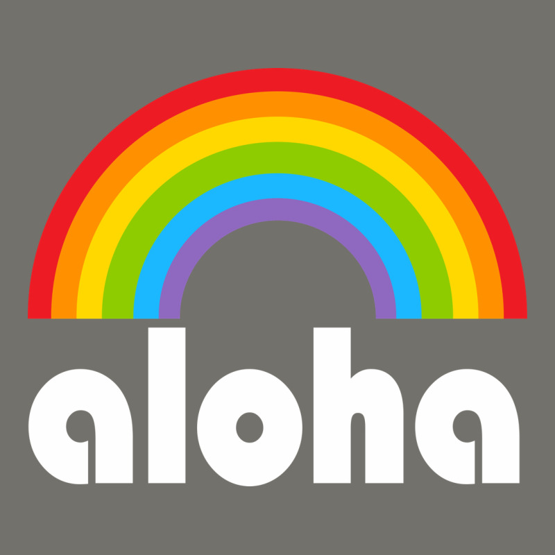 Aloha Rainbow Hawaii 808 Island Hawaiian Premium Hoodie by linhVisuals | Teevron