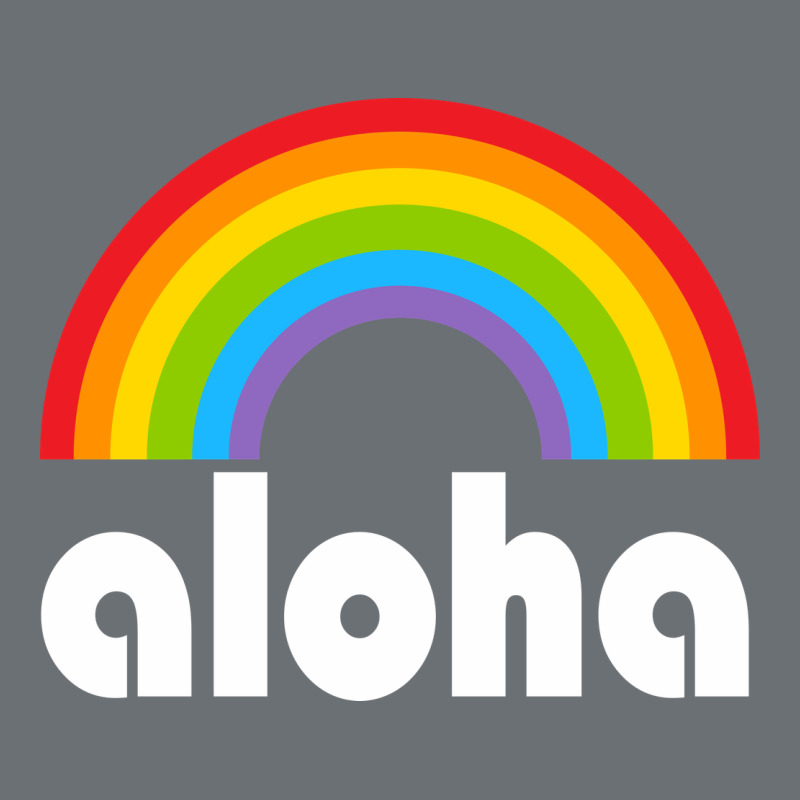 Aloha Rainbow Hawaii 808 Island Hawaiian Premium Hoodie by linhVisuals | Teevron