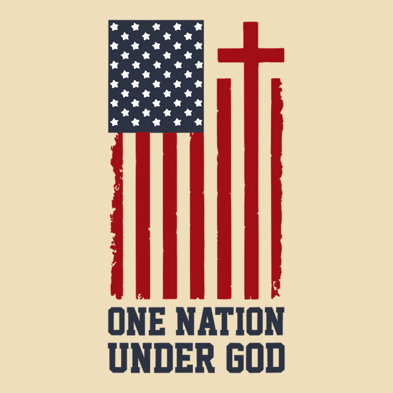 American Flag One Nation Under God Premium Hoodie by linhVisuals | Teevron