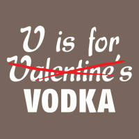 Is For Vodka Valentine's Day Premium Hoodie | Teevron
