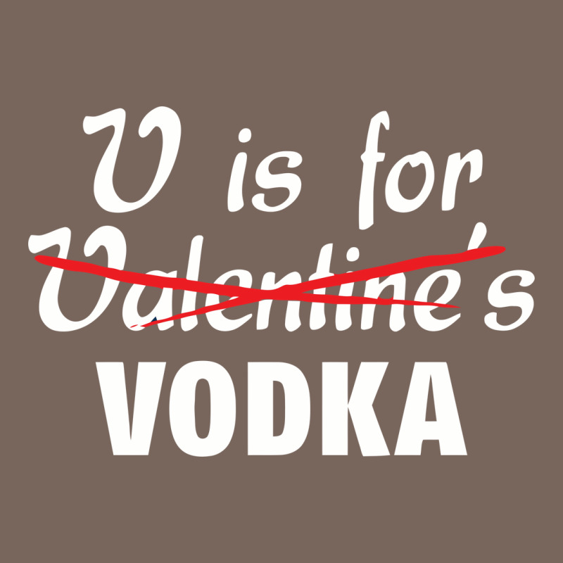 Is For Vodka Valentine's Day Premium Hoodie by linhVisuals | Teevron