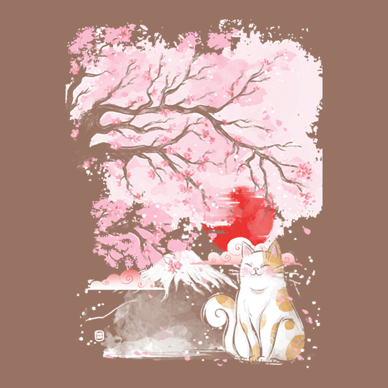 Japan T  Shirt Sakura Cat T  Shirt Premium Hoodie by linhVisuals | Teevron