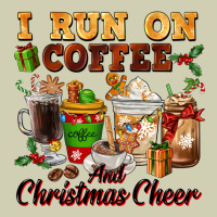 I Run On Coffee And Christmas Cheer Heavy Core Tee | Teevron