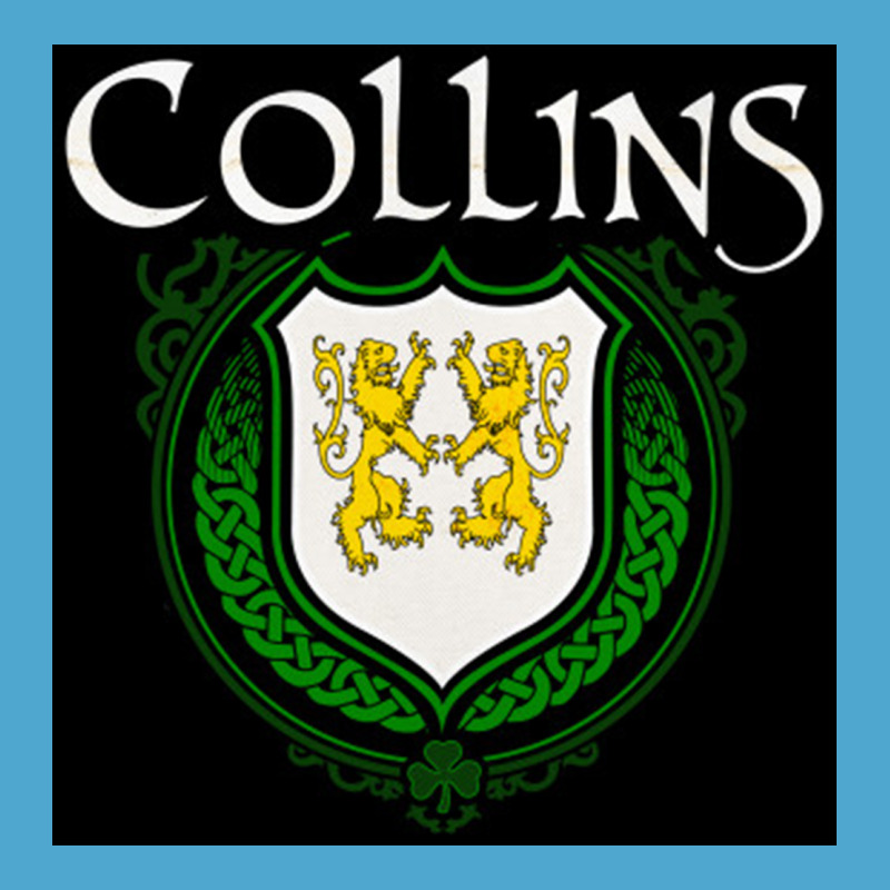 Collins Family Irish Coat Of Arms Premium Hoodie by linhVisuals | Teevron
