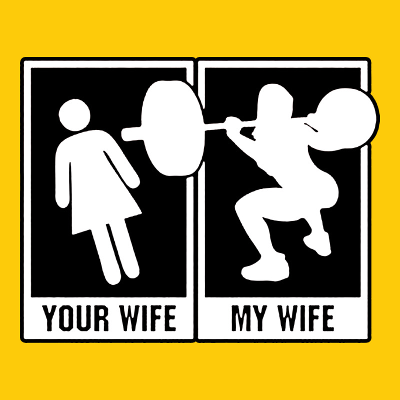 Your Wife My Wife Weightlifting Premium Hoodie by linhVisuals | Teevron