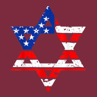 Hanukah American Flag Star Of David   Jewish Chanukah T Shirt Premium Hoodie | Teevron