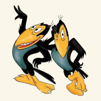 Heckle And Jeckle Premium Hoodie | Teevron