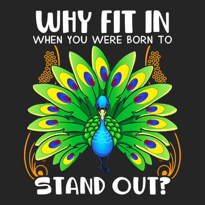 Peacock Inspired Beautiful Color Bird (3) Premium Hoodie by linhVisuals | Teevron