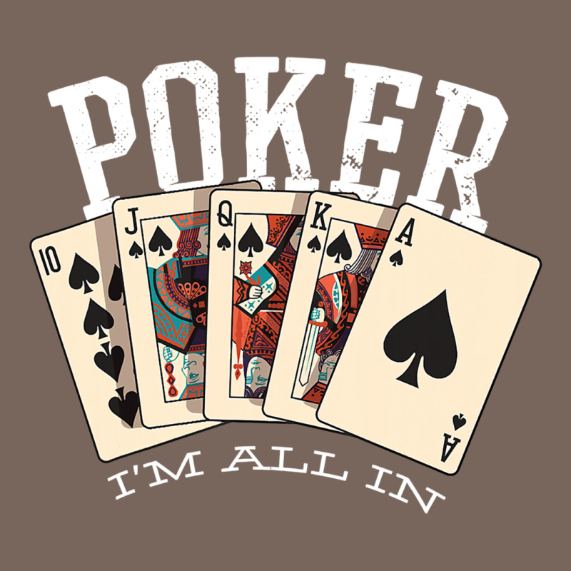 Poker All In Royal Flush Lucky Casino Premium Hoodie by linhVisuals | Teevron