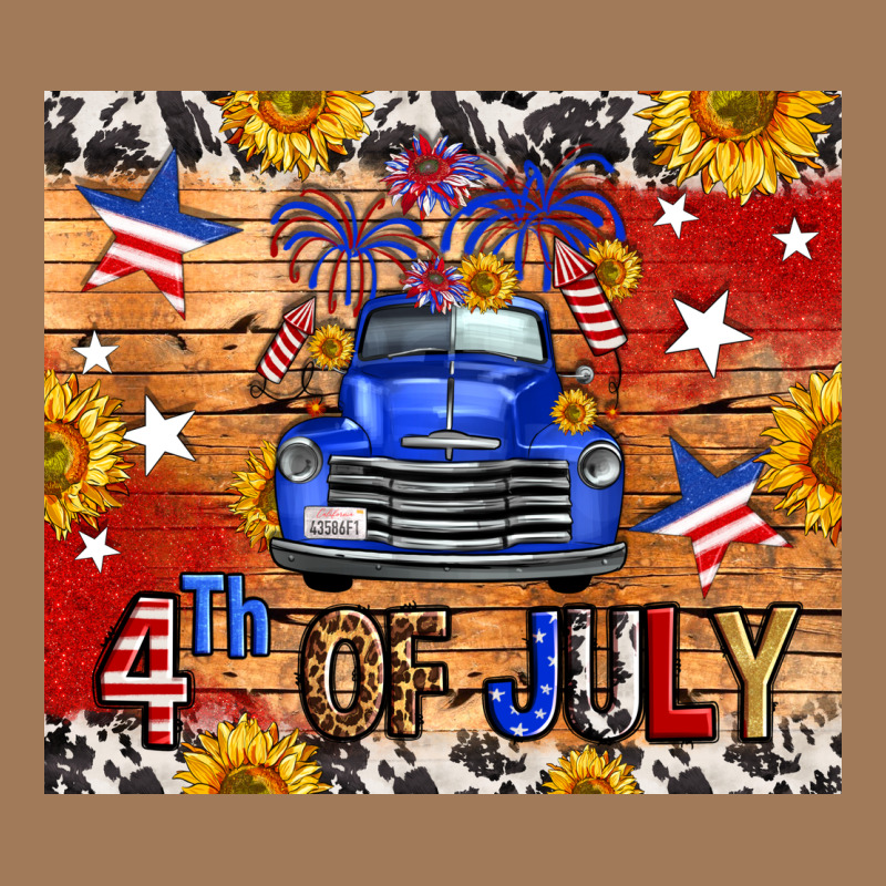 Fourth Of July Truck Classic Tee by FaDigitalArtStudio | Teevron