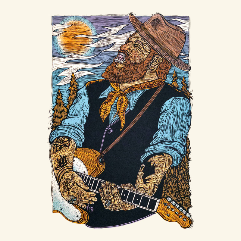 Nathaniel Rateliff Müsïc Premium Hoodie by linhVisuals | Teevron