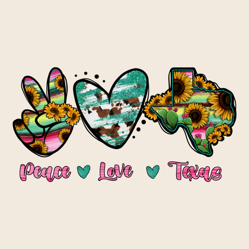 Peace Love Texas Zipper Hoodie by RanaPortraitStore | Teevron