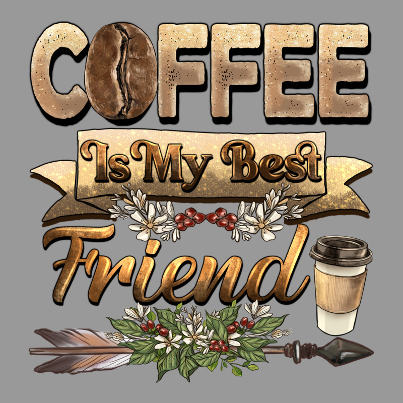 Coffee Is My Best Friend Vintage Hoodie by BarkalooDesign | Teevron