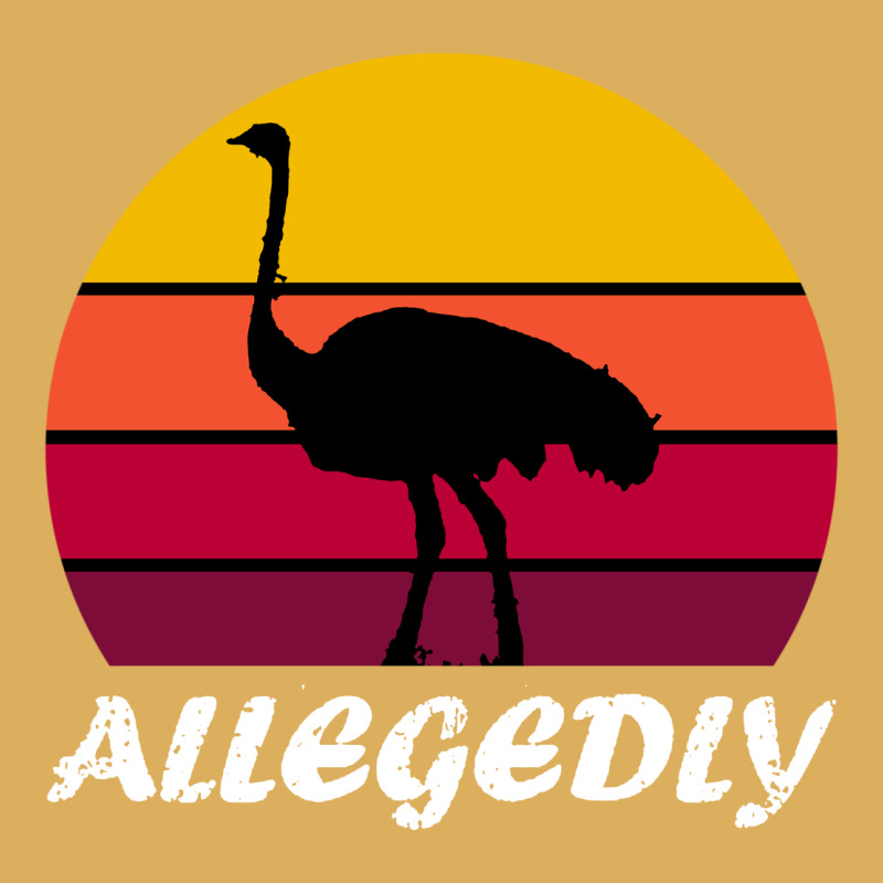 Retro Vintage Allegedly Ostrich Premium Hoodie by linhVisuals | Teevron