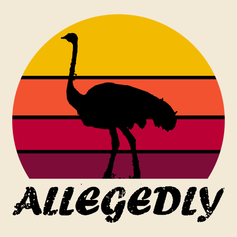 Retro Vintage Allegedly Ostrich Premium Hoodie by linhVisuals | Teevron
