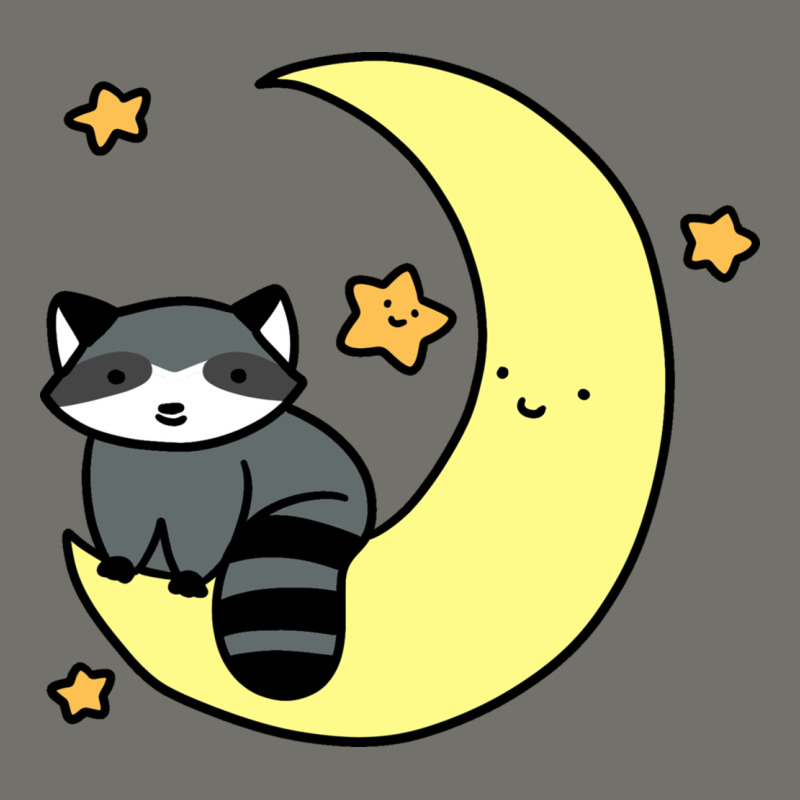 Crescent Moon Raccoon Premium Hoodie by linhVisuals | Teevron