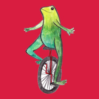 Dat Boi Watercolor Unicycle Frog Premium Hoodie | Teevron
